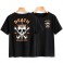 Flame Skull Black